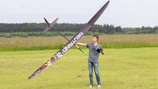 Neutrino F5J Glider Test Flight [upl. by Mall]