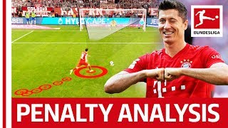 Robert Lewandowski  How To Score The Perfect Penalty [upl. by Armand]