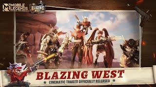 Blazing West  Cinematic Trailer  Mobile Legends Bang Bang [upl. by Elinnet]