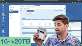 Expand Drive Pool on Synology NAS By Adding Additional Drive  4K TUTORIAL [upl. by Yerffej]