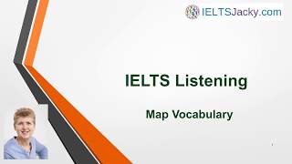 IELTS Listening – Map Vocabulary [upl. by Ssur]