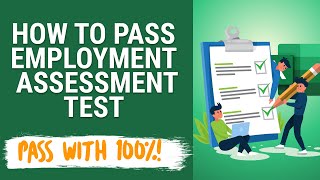 How to Pass Employment Assessment Test IQ and Aptitude Questions amp Answers [upl. by Eatnoed]