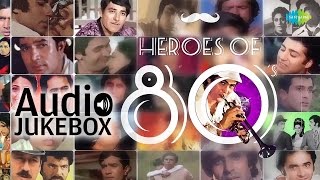 Best of 80s Hindi Songs  Evergreen Hindi Songs Jukebox  Bollywood Heroes Special [upl. by Attey]