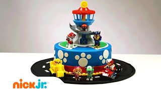 How to Create amp Decorate Your Own PAW Patrol Cake  Nickelodeon Parents AD [upl. by Stephana]