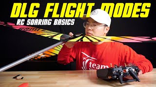 RC Glider Basics  DLG Flight Modes [upl. by Nyliret]