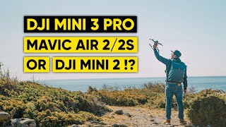 DJI MINI 3 PRO vs MINI 2 vs MAVIC AIR 2S Which One Should You Get [upl. by Emmerie]