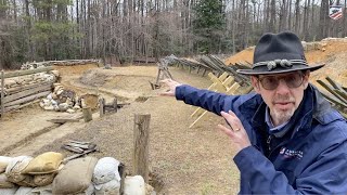 Civil War Forts at Petersburg National Battlefield Petersburg Video Tour [upl. by Kilgore]