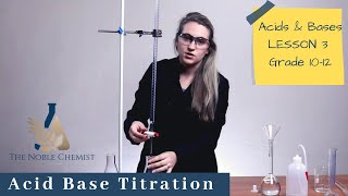 Acid Base Titration With Bromothymol Blue [upl. by Atilrac408]