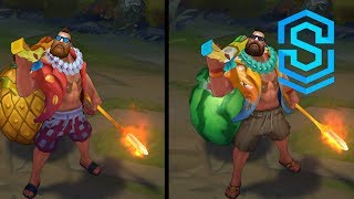 Pool Party Gangplank Chroma Skins [upl. by Valiant]