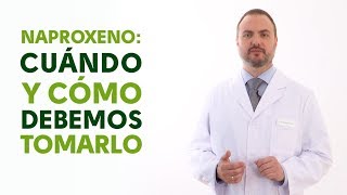 Naproxeno cuándo y cómo debemos tomarlo Tu Farmacéutico Informa [upl. by Aicenad424]