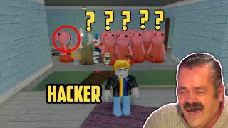 ROBLOX PIGGY VS HACKER MEME PART 9 [upl. by Jochbed626]