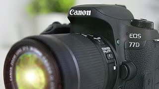 Canon 77D Review The BEST DSLR Under 1000 [upl. by Yentruok]