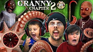 GRANDPA HOUSE GRANNY Chapter Two Sewer Creature FGTEEV INTENSE Gameplay [upl. by Oner]