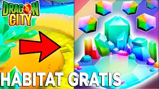 COMO CONSEGUIR HABITAT ARCOIRIS GRATIS EN DRAGON CITY [upl. by Mages]