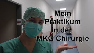 Schulpraktikum in der MKG Chirurgie Erfahrungen Erlebnisse Gedanken usw [upl. by Dranrev]