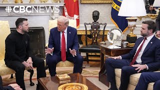 FULL EXCHANGE Zelenskyy and Trumps heated argument at the White House [upl. by Achorn2]