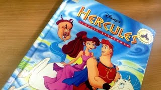 Disneys Hercules Classic Storybook Review [upl. by Eerac]