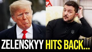 Zelenskyy HITS TRUMP BACK with Hilarious Troll [upl. by Alul69]