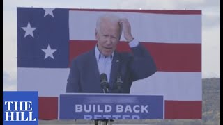 Trump plays highlight reel of CRINGE Biden moments in final stretch of 2020 presidential campaign [upl. by Carolyn136]