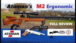 Atamans M2 Ergonomic Full Review Magnum PCP Air Rifle [upl. by Airahcaz321]