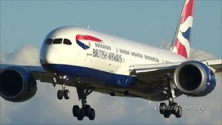 22 Boeing 787 Dreamliner Landings in 14 Liveries Compilation HD [upl. by Aynuat]