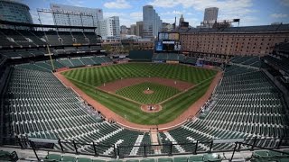 Orioles make history in empty stadium [upl. by Cornia]