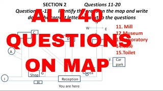 IELTS Listening maps diagrams practice test [upl. by Penni]