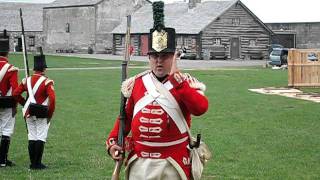 Musket Demonstration at Fort Niagara [upl. by Nikaniki]