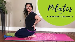 HOW PILATES CAN HELP KYPHOSIS LORDOSIS POSTURE [upl. by Nulubez]