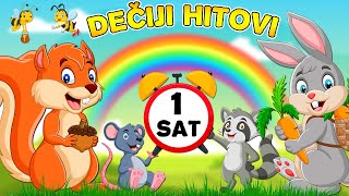 Najveći dečiji hitovi MIX  Sat vremena MUZIKE za DECU  Najlepše dečije pesme  Životinje za decu [upl. by Leizahaj]