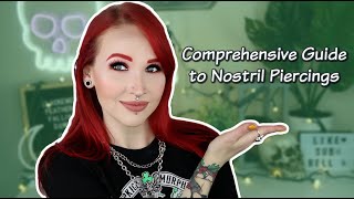 Comprehensive Guide to Nostril Piercings [upl. by Ress]