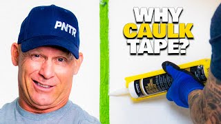 WHY Caulk Your Tape Painting Perfect Lines From A to Z [upl. by Grace]