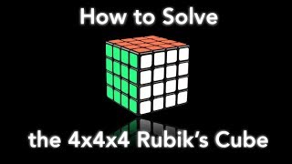 How to Solve the 4x4x4 Rubiks Cube simplest way [upl. by Avie]