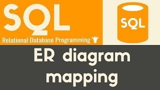 Converting ER Diagrams to Schemas  SQL  Tutorial 23 [upl. by Noam]