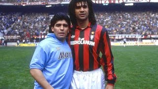 Maradona Vs Gullit 1990 Napoli x Milan [upl. by Weinstein]