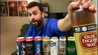 The Malt Liquor Taste Challenge [upl. by Hefter829]