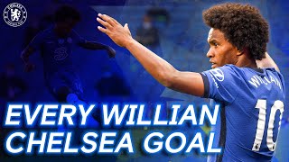 EVERY Willian Goal For Chelsea  Best Goals Compilation  Chelsea FC [upl. by Atinauj]