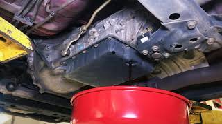 2001 Toyota Tacoma  Automatic Transmission Drain and Refill Service [upl. by Charmain]