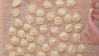 How to make orecchiette  Video recipe [upl. by Shriner465]