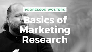 Basics of Marketing Research [upl. by Enneyehs]