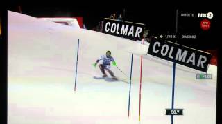 Drone Crash Slalom Marcel Hirscher [upl. by Arehsat]