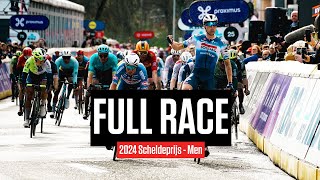 FULL RACE 2024 Scheldeprijs  Men [upl. by Ahseetal]