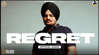 Regret Official Audio Sidhu Moose Wala  The Kidd  Latest Punjabi Songs 2021 [upl. by Stoeber]