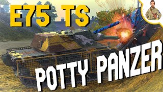 E75 TS  The Tank With A Toilet  WoT Blitz [upl. by Winny]