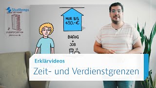 Wie viel Geld darf ich als Student nebenbei verdienen⁉️  Studitemps Erklärvideos [upl. by Eesac49]