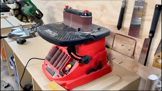 Bauer Harbor Freight Oscillating Spindle and Edge Sander Review [upl. by Anet]