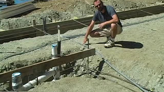 How to Lay Electrical Conduit in Slab Foundation [upl. by Anirhtak]