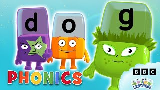 Phonics  Simple Spelling  Learn to Read  Alphablocks [upl. by Dinerman912]