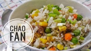 Easy Pork Chao Fan ala Chowking  Chinese Recipe  Food Bae [upl. by Gnagflow804]