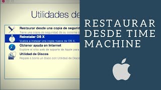 Restaurar MAC desde Time Machine [upl. by Akirehc991]